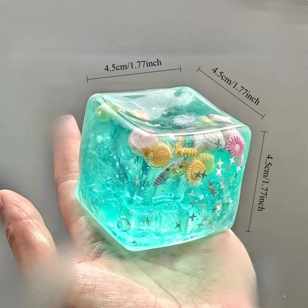 Cube Squishy Sensoriel Slow Rise – Anti-Stress & Détente