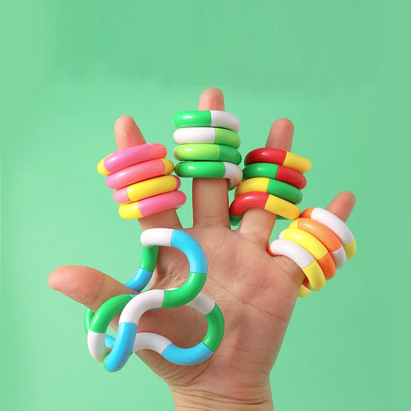 Fidget Tangle Sensoriel – Jouet Anti-Stress & Anxiété